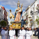 Processione di ritorno al Santuario della Beata Vergine